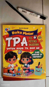 Buku Pintar TPA Untuk Anak Tk Paud Siap Masuk SD. BJ
