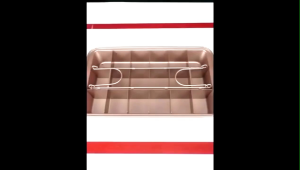 ABP033 Loyang Brownies Cake Pan Dengan Sekat Pembagi / Bongkar Pasang / Loyang 18 Sekat