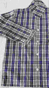 ชุดนอนp+p ผ้าคอตตอนผสมTC คอปกขายาว แขนยาว/แขนสั้น(14-16ปี)