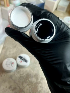 Gel vẽ nổi Fengshangmei chính hãng 2 màu đen trắng siêu đặc