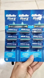 ALAT CUKUR GILLETTE BLUE 2 PLUS PAKET HEMAT ISI 12 PCS / 1 LUSIN