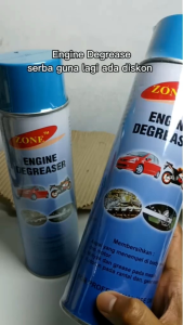 Zone Engine Degreaser 500ml | Pembersih Noda Aspal oli dan kotoran mengendap Mesin atau Body