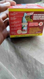 super N multivitamin untuk semua jenis burung ocehan