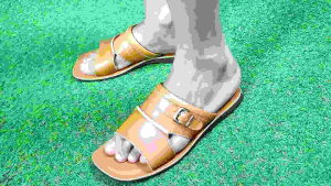 Sandal Pria Terbaru Full Kulit Sapi Sandal Selop / Sandal Gesper