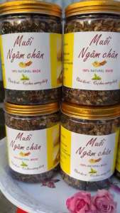 (MUA LẺ - SỈ  GIÁ GỐC ) Hũ muối ngâm chân thảo dược giúp thải độc tố giảm đau xương khớp thư giãn tinh thần giảm mẩn ngứa [Hũ 500g]-Tây Bắc Food 277