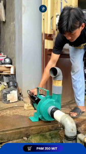 Pompa Air Modifikasi 2\\\" Sanyo Obohan 350 Watt Alkon Besi Inch Dim