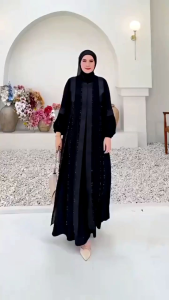 Gamis Abaya Hitam Turkey: Pakaian Muslimah Modis & Desain Elegan