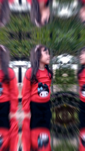 SETELAN ANAK PEREMPUAN BAHAN PLIS CELANA CARGO UNTUK USIA 1-5 TAHUN