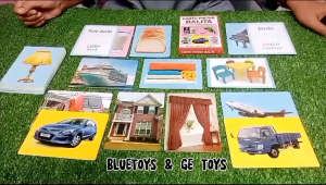 GAZ TOYS KARTU PINTAR BALITA SERI 2 BENDA BENDA DISEKITAR KITA/MAINAN EDUKATIF ANAK