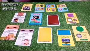 GAZ TOYS KARTU PINTAR BALITA SERI 1 PENGETAHUAN DASAR/WARNA BENTUK ANGGOTA TUBUH DAN KELUARGA/MAINAN EDUKATIF ANAK
