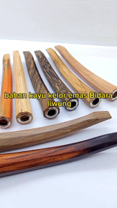 cangklong pipa once varian segi delapan lengkung kayu kelor emas Bidara galih asem Cendana wangi Fs57