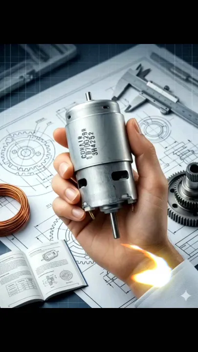 มอเตอร์ DC DIY ปั่นไฟ 12-60V สำหรับกังหันลมและน้ำ