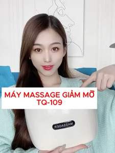 Máy Massage Bụng Giảm Mỡ Đai Massage Đánh Tan Mỡ Bụng Cao Cấp Có Đèn Hồng Ngoại Tích Hợp Đá Nóng Hymalaya Giúp Giảm Mỡ.