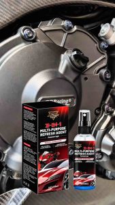 ZAF MAGIC Bundle Promo | 3-in-1 Plastic & Tire Restorer | Water-Based | Trim Leather & Metal | FREE Microfiber Towel