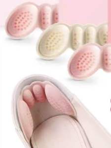 蝴蝶形后跟防磨贴 (1套3对) Butterfly Heel Pads  #鞋子太大了😏，就用这个#后跟贴✨.也不用担心高跟鞋磨脚了 #脚后跟贴 #鞋子后跟贴 #高跟鞋后跟贴防掉跟 #高跟鞋后脚跟防磨🌈.