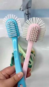 多功能五面鞋刷 (1套4支) Multifunctional Five-Sided Shoe Brush 多功能五面鞋刷360度无死角刷鞋方便好用不伤鞋平时还能用来清洁卫生鞋👟刷#好物推荐✨
