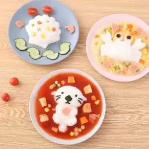 海洋饭团模具 (5件套) Ocean Rice Ball Mold 👶宝宝不爱吃米饭,可以给宝宝买这模具😍 我给他用模具做了动物造型后,Ta说下次还要🤭😆