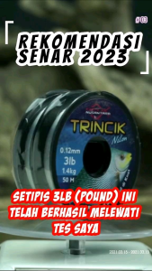 SENAR PANCING - TRINCIK PANJANG 50 METER