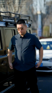 Kemeja Polos Jumbo Pendek Pria XXL XXXL XXXXL