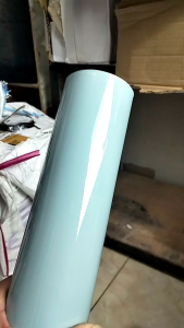 Stiker Skotlet Motor Biru Pastel Glossy Skotlet Biru Glossy Kualitas Super Premium