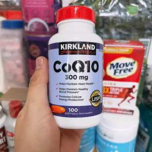 Viên Uống Hỗ Trợ Tim Mạch Kirkland CoQ10 300MG 100 Viên Của Mỹ-Date 06/2027