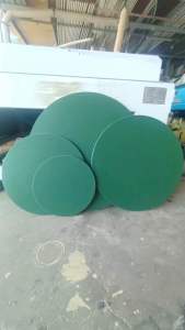 Mặt bàn tròn- ván nhựa eco dày 15mm làm mặt bàn mặt ghế ngồi