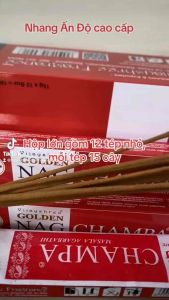 [Mẫu Mới 2024] Nhang trầm hương Ấn Độ cao cấp Nag Champa tép 15 cây thơm lắm