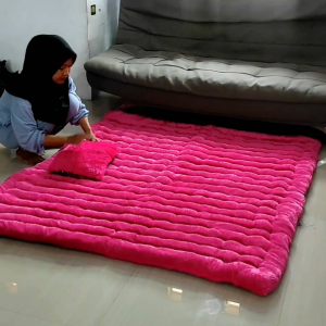 REALPICT Kasur Gender Bulu Rasfur 200x160 / 200x200 Bonus 2 Bantal Empuk & Tebal