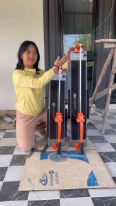 PUMPKIN 27173 แท่นตัดกระเบื้อง 24นิ้ว ประกัน1ปี รางตัดกระเบื้อง แท่นตัดกระเบื้องแกนเดี่ยว ลูกปืน360 ลื่นมาก ตัดแกรนิตโต้ เครื่องตัดกระเบื้อง