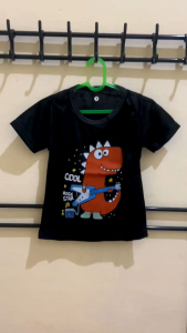 Kaos Anak Dino Hitam: Pilihan Nyaman & Tahan Lama