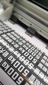 HILUX MAXIMUM LOAD 500kg Printed Sticker Waterproof No Fade All Weather