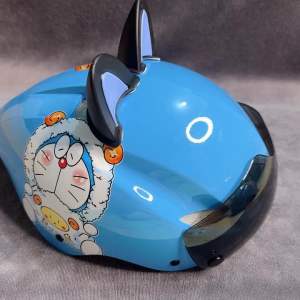 Mũ bảo hiểm trẻ em thể thao in hình doremon cho bé từ 3-9tuổi