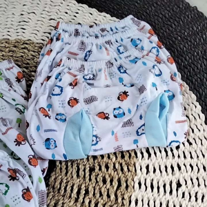 celana bayi pop pull print 0 sampai 6 bulan/12 pcs/6pcs