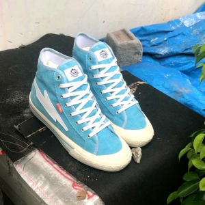 XternalStepSure - Mitterns Storm High Iced Blue Corduroy High Casual