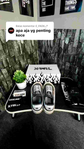 Sepatu Xternalstepsure Mitterns Storm Low Grey White