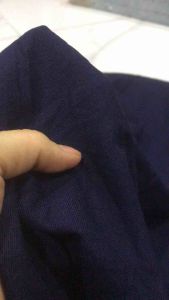 Vải Linen màu xanh đen mềm dày vừa (khổ 1m4) may đầm váyquầnáo kiểu comple