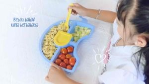 Piring Makan Anak Toddler Plate Tulipware