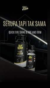 Kilap Premium Tire and Trim Semir Penghitam dan Pengkilap Ban Motor Mobil Glossy Finish  / Pelembab Bahan Karet dan Plastik