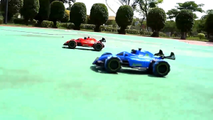 Xe đua F1 điều khiển từ xa tỷ lệ 1:16 điều khiển 24g phun sương kèm pin sạc