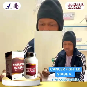 Regnazel Nakara Obat Kanker Paru Paru Batuk Kering Berdarah Paling Ampuh 100 % Herbal Alami