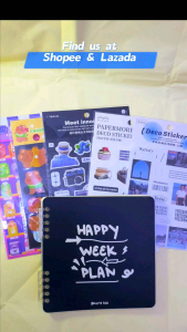 Journal Kit | Korean Style Sticker and Memo Pack Gift Box Journaling Set