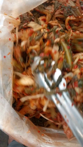 ผักกาดดอง ผักส้ม ของชาวไทยใหญ่