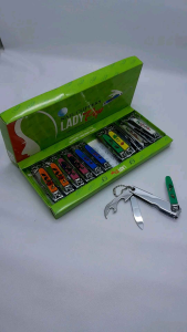 Paket 5 Pack Gunting Kuku Besar Lady Pop Murah Motif Cantik