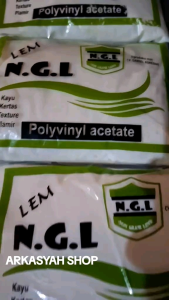 LEM PUTIH NGL 700 GRAM 5 PCS (LEM PLAMIR LEM DEMPUL LEM PUTIH LEM PLAMUR LEM KAYU)