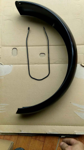 Chắn bùn sau. Dè sau xe điện 133S. M133