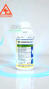 DIỆT CÔN TRÙNG SUPER CON100SC 1 LÍT NHẬP KHẨU BỈ Thuốc sinh học công dụng diệt muỗi gián kiến ruồi rệp mạt nhà