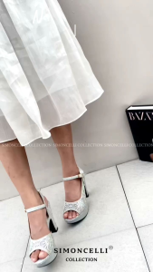 Simoncelli Sepatu Heels 9 Cm Wanita | Sepatu Wanita | Heels Tali Belakang | Sepatu Kondangan | Heels Pesta | Heels Korea IXT-12