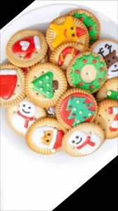 Hộp 40 bánh cookie giáng sinh 🎅🏻🌈☃️🎄