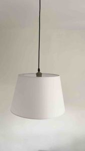Lampu Gantung Hanging Pendant Lamp NRL-HPL4030EM White Model Kap Lampshade Minimalis untuk Plafon Ceiling