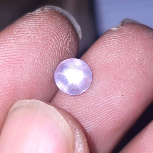 Top material natural purple sapphire star ceylon safir srilanka no treatment BODY GLASS serat halus